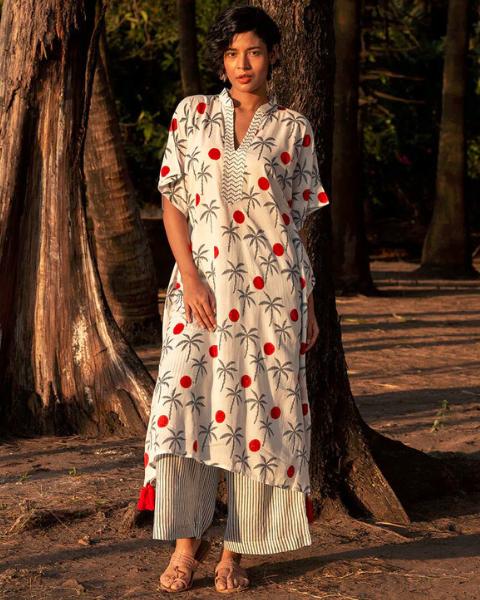 2 COMBO KAFTAN SET