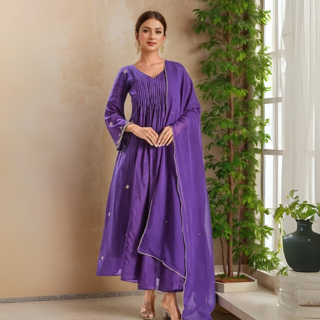 Cotton Kurti Set for Women – Ethnic Printed 3-Piece Combo | EP-07