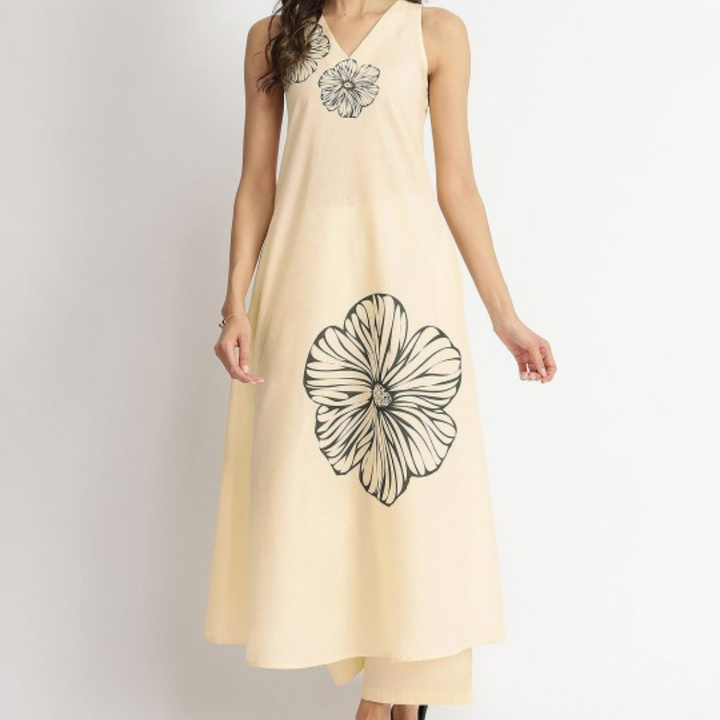 3-Piece Women’s Palazzo Kurti Set | Fusion of Comfort and Style for Any Occasion | KS-09