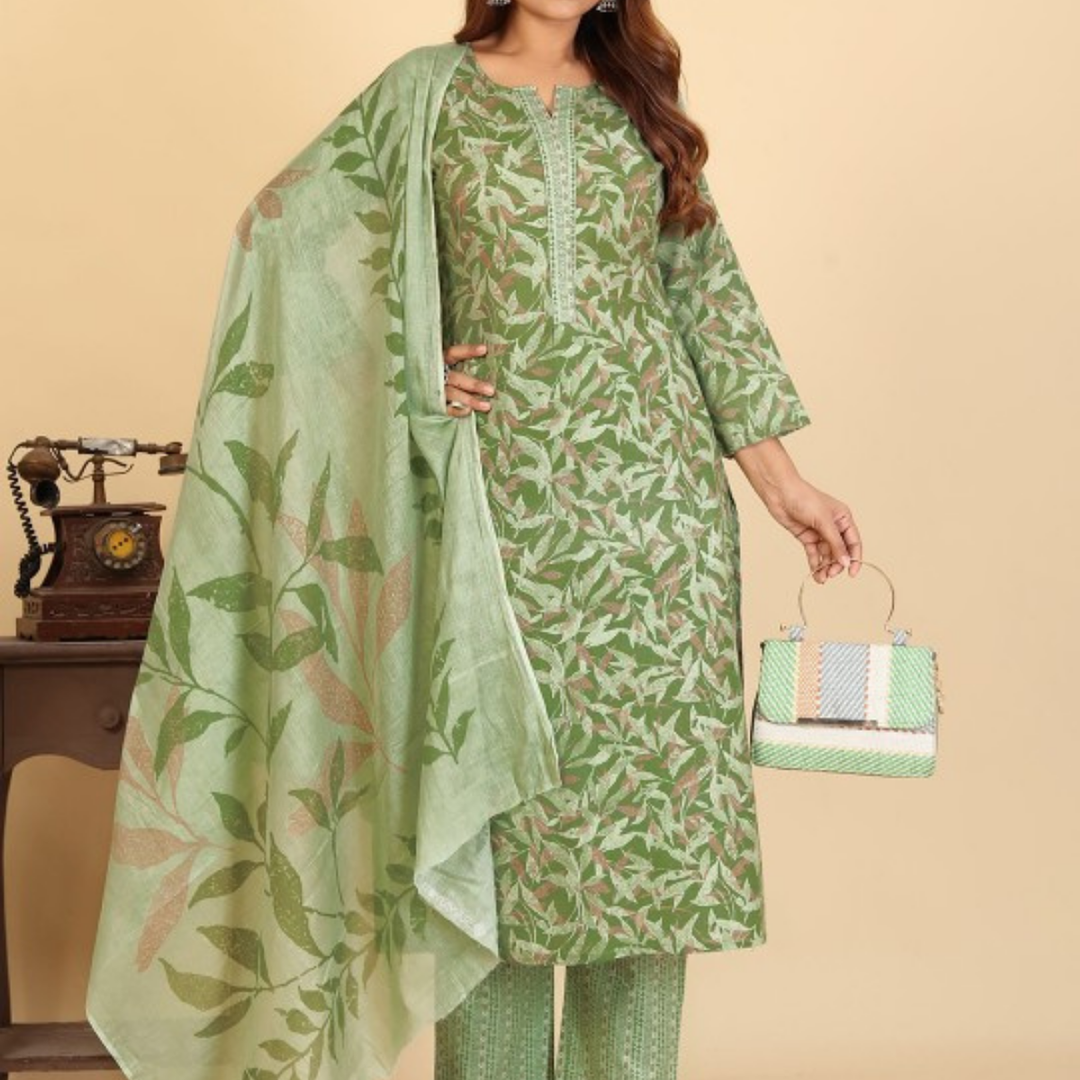 Exclusive 3-Piece Cotton Kurta Sets with Dupatta – Shop the Combo Sale Now | FP-05