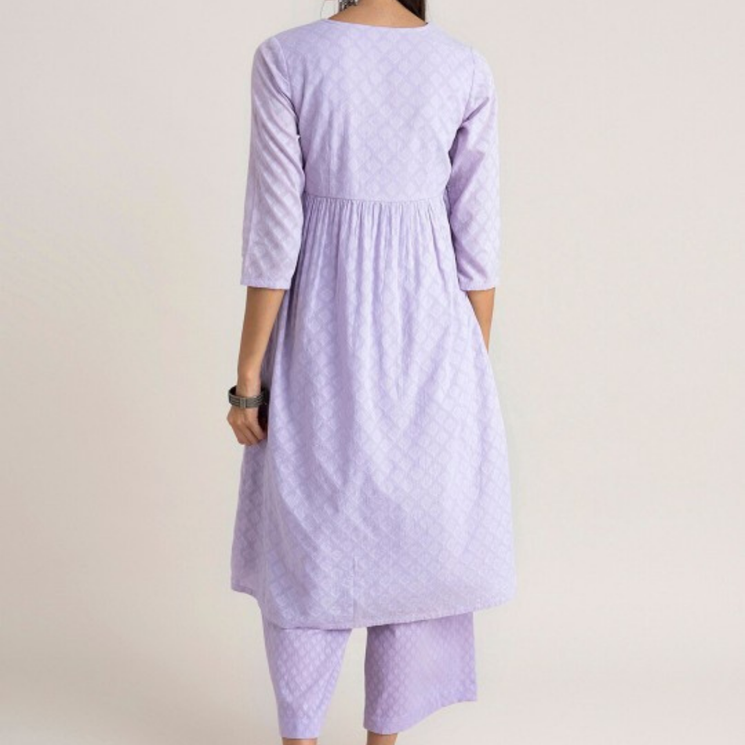 3-Piece Women’s Palazzo Kurti Set | Fusion of Comfort and Style for Any Occasion | KS-02