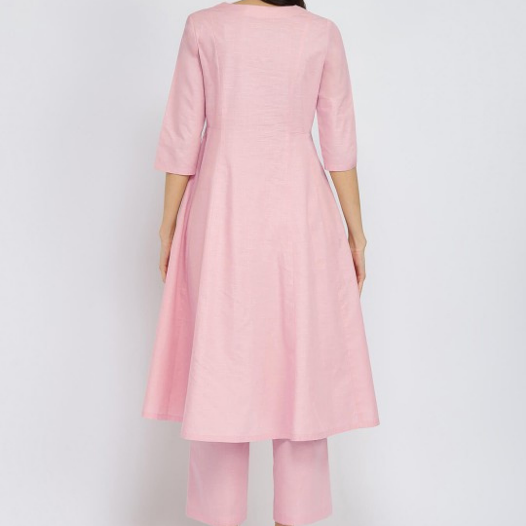 3-Piece Women’s Palazzo Kurti Set | Fusion of Comfort and Style for Any Occasion | KS-03