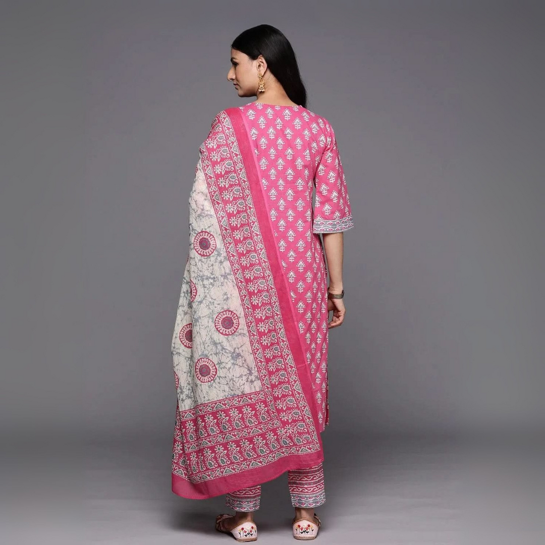 3 Piece Cotton Kurti Combo | Ideal for Office, Casual & Festive Looks | KC-05