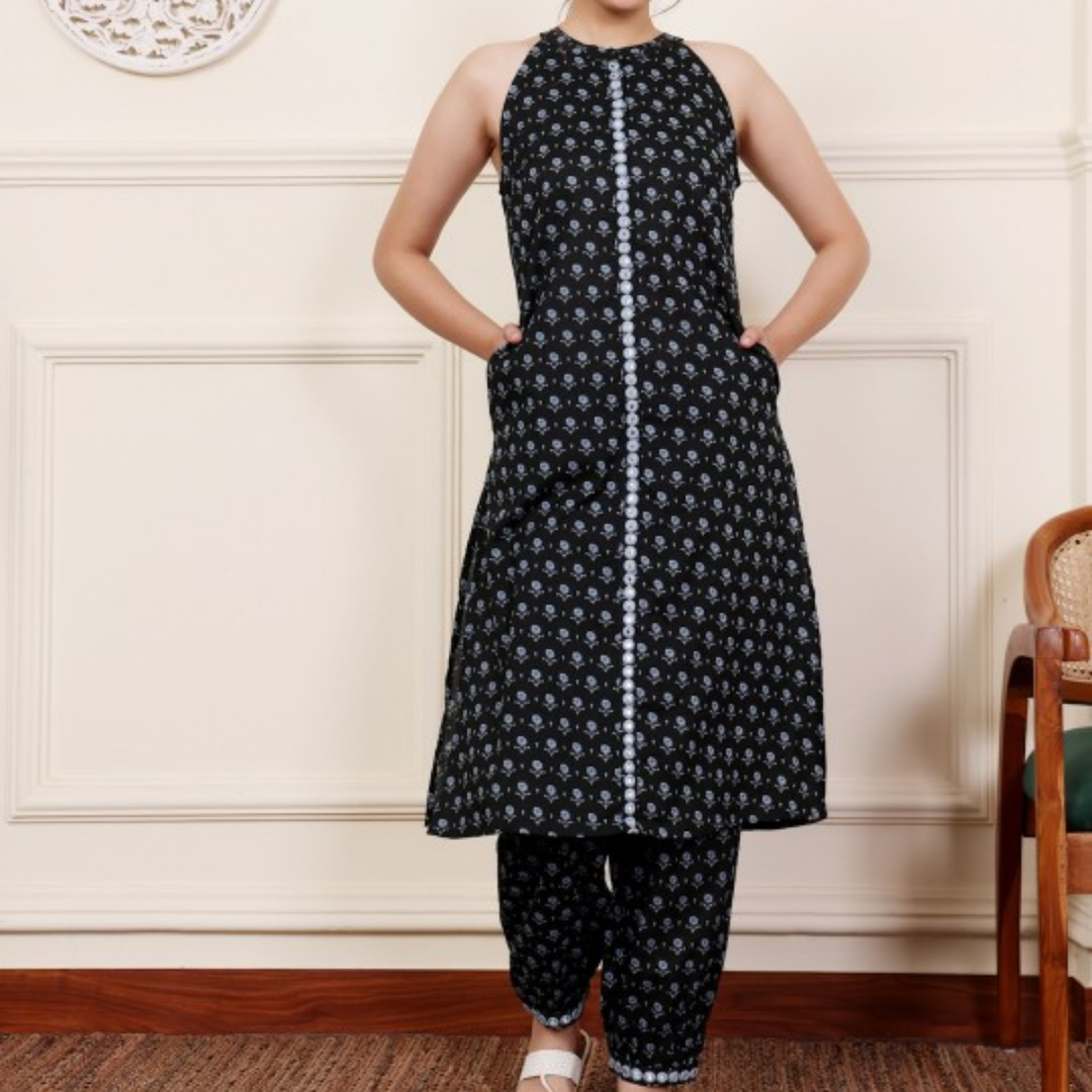 3-Piece Women’s Palazzo Kurti Set | Fusion of Comfort and Style for Any Occasion | KS-13
