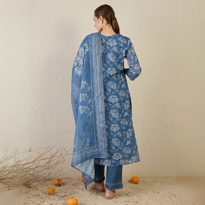 Comfort Meets Style: Women’s 3 Pack Cotton Kurta Set with Dupatta for Everyday Elegance| CK-05