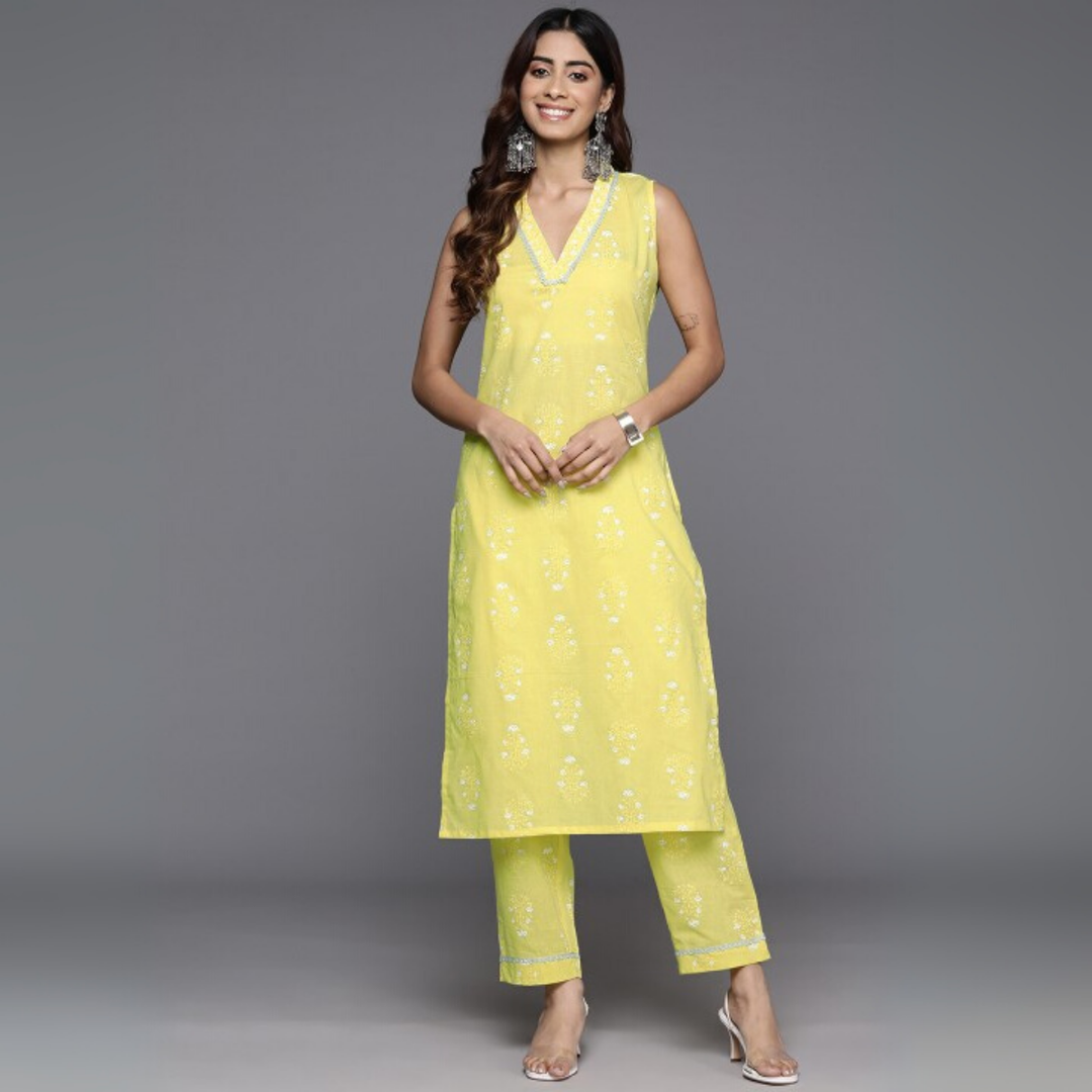 3-Piece Women’s Palazzo Kurti Set | Fusion of Comfort and Style for Any Occasion | KS-17