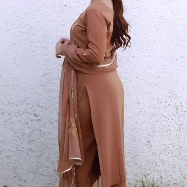 PACK OF 3 | Stylish Women’s Suit Set with Matching Dupatta | Perfect for Festivals & Parties | SD-07